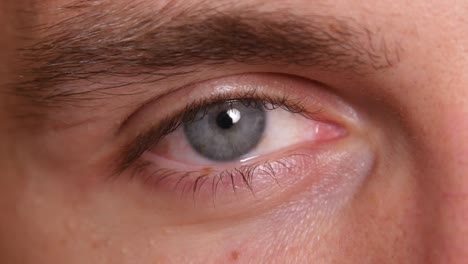 Extreme-closeup-of-man's-eye