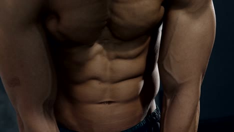 Details-of-a-Fitness-Model's-Torso