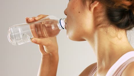 Young-woman-drinking--water