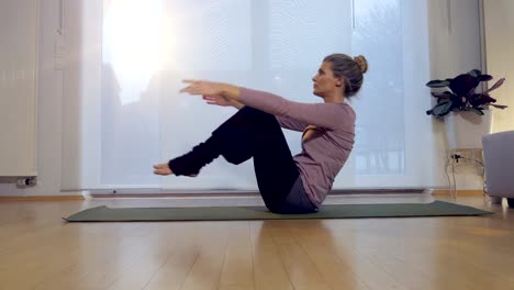 Living-Room-Yoga:-Boat