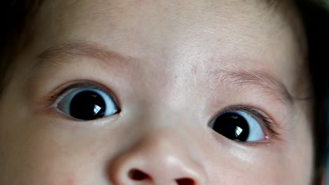 baby-boy-eyes-looking,-close-up-scene