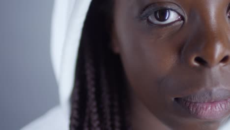 Close-up-of-Pensive-Black-Woman