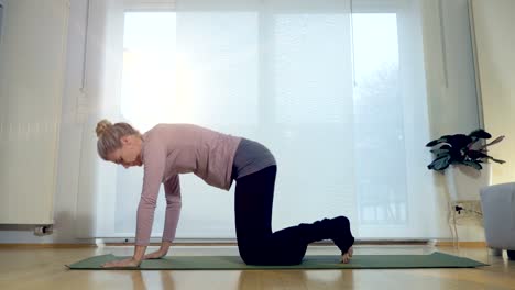 Living-Room-Yoga-Exercise-2