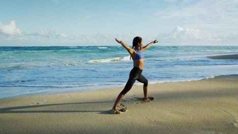 Woman-Practicing-Yoga