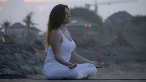 Mindful-Woman-Meditating-Outdoors