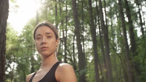 Serene-Woman-in-Forest