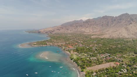 tropical-landscape-with,-mountains,-beach