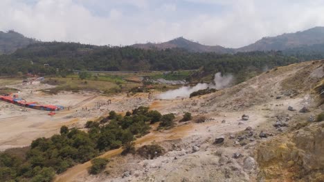 meseta-volcánica-meseta-de-Dieng-de-Indonesia