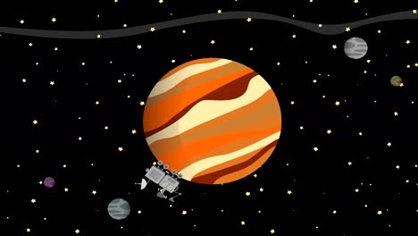 Satellite-and-Space-Rover-Collecting-Data-from-Planet-Jupiter