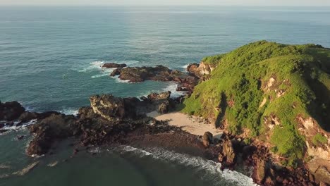 Flight-over-Lombok-island-shores