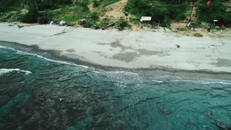 Aerial-footage-of-beautiful-Nampu-beach