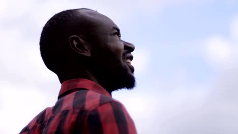 Black-man-contemplating-the-sky