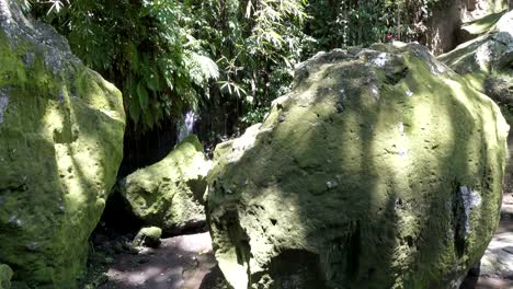 Goa-Gajah,-or-Elephant-Cave,-is-located-on-the-island-of-Bali-near-Ubud,-in-Indonesia.-Built-in-the-9th-century,-it-served-as-a-sanctuary