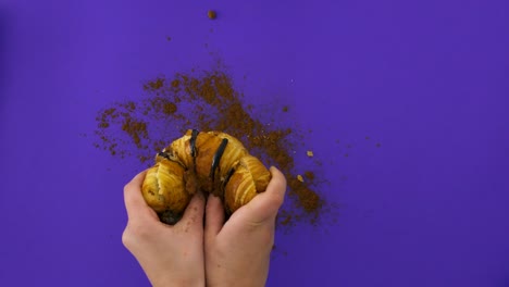 Weibliche-Pausen-croissant