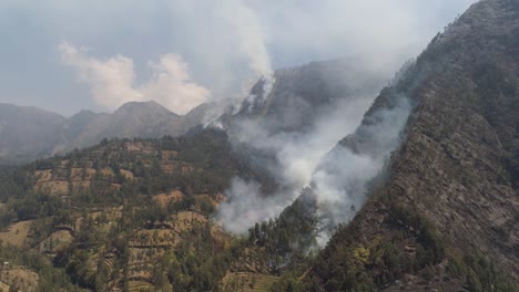 forest-fire-in-the-mountains