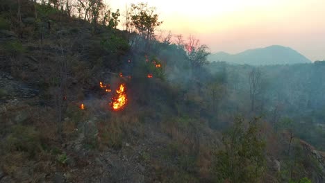 Wildfire-on-the-mountain-until-morning