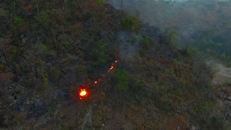 Wildfire-on-the-mountain-until-morning