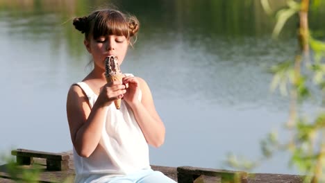 Little-Girl-Eating-Ice-Cream