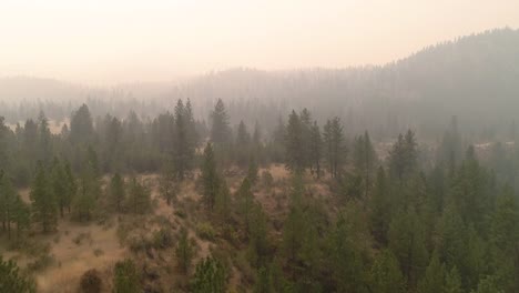 Drone-Flying-in-Wildfire-Smoke-from-Eastern-Washington-Forest-Fire