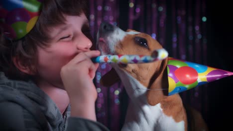 4k-Birthday-Child-and-Dog-Blowing-Whistle