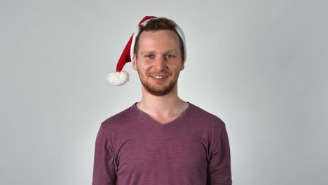 lächelnde-Männer-Santa-Claus