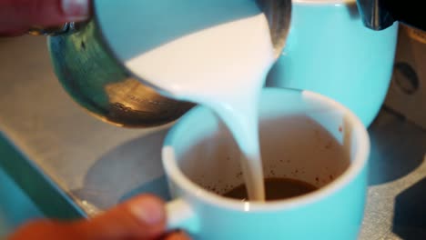 Sequence-Showing-Stages-In-Barista-Making-Cup-Of-Coffee