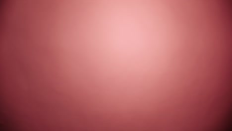 Brünette-glückliche-Frau-laufen-in-den-Schuss-und-Stand-geschürt-und-dann-auslaufen-mit-Konfetti-in-rosa-Hintergrund-tragen-rote-Kleid