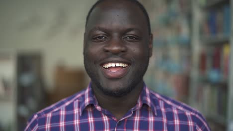 African-american-male-is-thinking-looking-in-camera