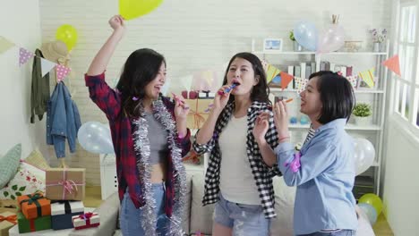 music-women-chilling-in-colorful-confetti-party