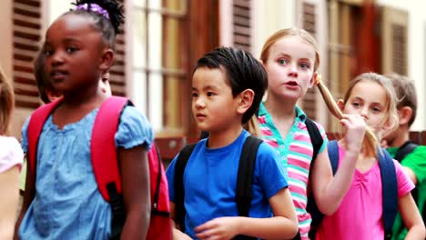 Pupils-lining-up-outside-school