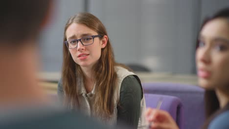 Eine-Gruppe-von-Studenten-lernen-zusammen