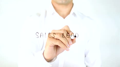 Sales-Lead,-Man-Writing-on-Glass