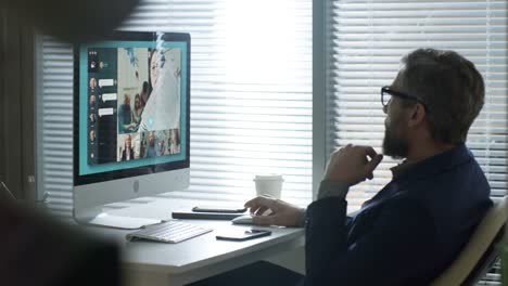 Group-of-Colleagues-Having-Video-Conference