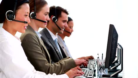 Business-people-working-in-call-center