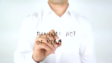 Random-Act-Of-Kindness,-Man-Writing-on-Glass