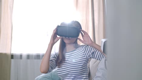 Woman-and-Boy-Experiencing-Virtual-Reality