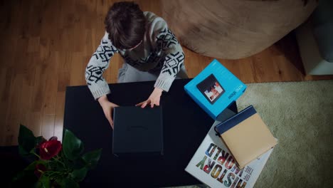 4k-Child-Boy-Unboxing-New-Smart-Home-Device