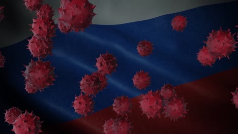 Corona-Virus-Ausbruch-mit-Russland-Flagge-Coronavirus-Konzept