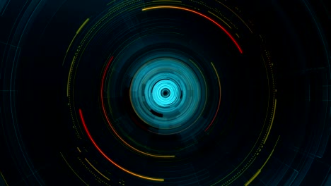 4K-Loop-Futuristic-technological-abstract-motion-graphic-background