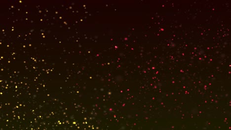 Animation-Abstract-Multi-Colored-Particles-Background