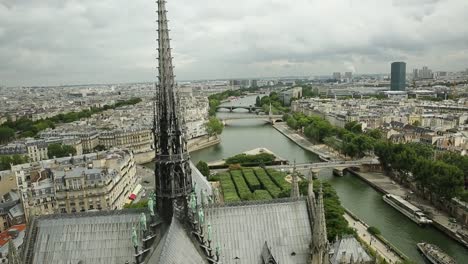 Notre-Dame-Antenne-Stadtbild