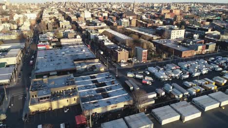 Aerial-of-Gowanus,-Brooklyn