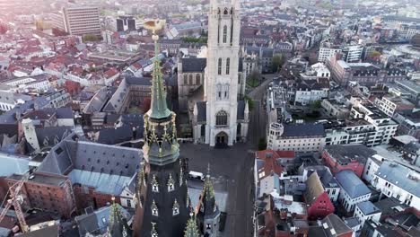 Aerial-view-Ghent