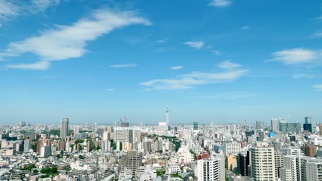 Landschaft-der-Stadt-Tokio