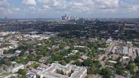 Aerial-of-Houston,-Texas