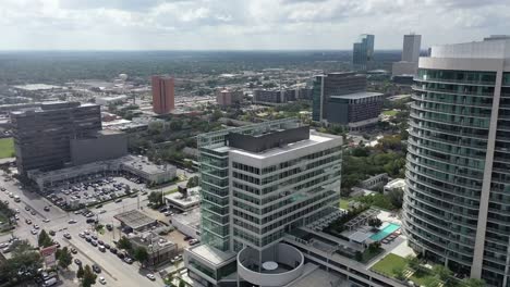 Aerial-of-Houston,-Texas