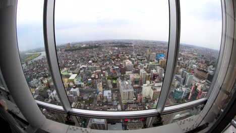 Vista-de-la-moderna-ciudad-de-Tokio-Japón