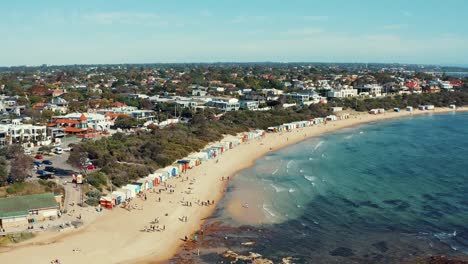 Brighton-Bathing-Boxes---Melbourne,-Australia