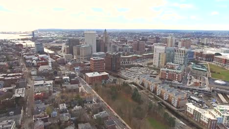 Providence-Rhode-Island-Skyline-Aérea-1