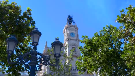 Building-of-main-post-office-in-Valencia-is-one-of-the-main-landmark-in-the-city